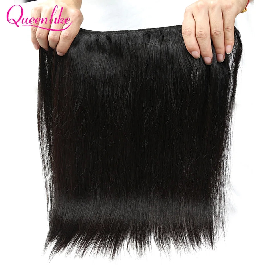 15A Double Drawn Vietnamese Raw Straight Human Hair Bundles – 20-26 Inch Top Quality Hair Extensions
