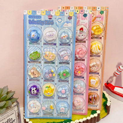 2026 New 3D Shake Flash Stickers – Candy Crystal Decorative Stickers for Children, Toy Reward & Gift