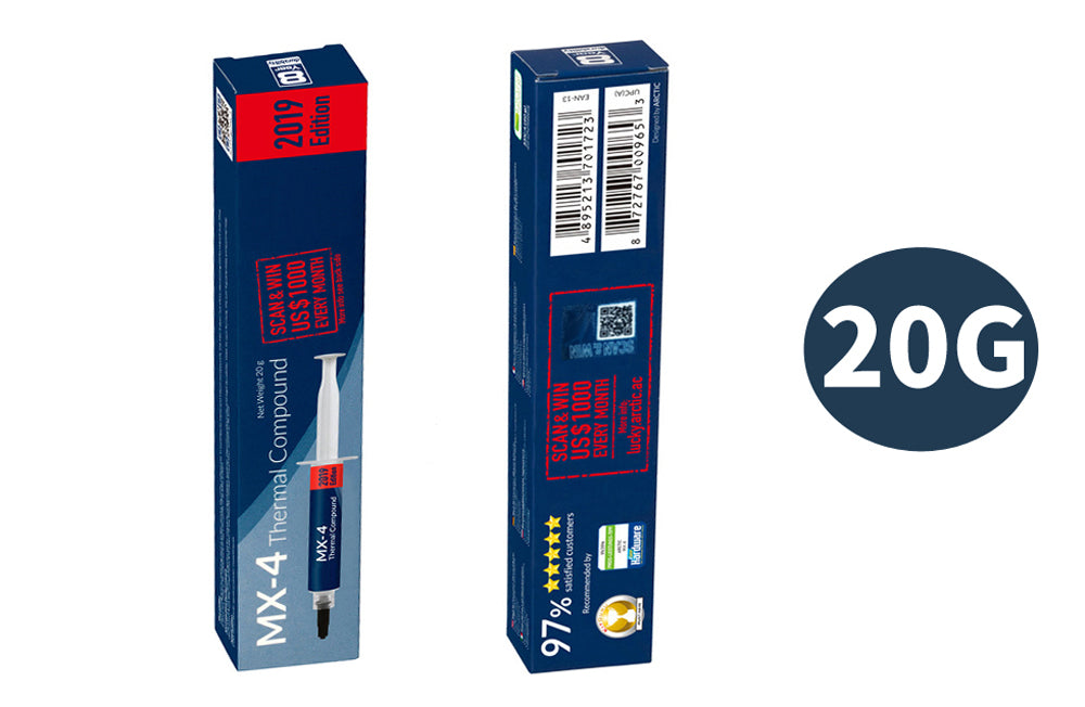MX-4 4g Thermal Grease — High-Performance Thermal Paste for CPU, GPU & Heatsink Cooling