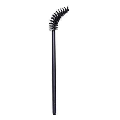 50/1000pcs Disposable Eyelash Brushes - Mascara Wands, Eyebrow Spoolie Applicators & Makeup Extension Tools