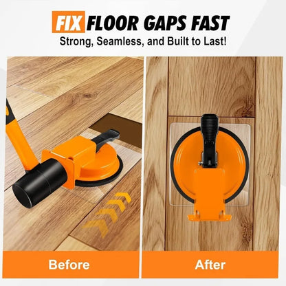 JUSTINLAU Wooden Floor Installation Tool Set – Rubber Hammer & Tile Joint Hand Tools for Flooring Installations
