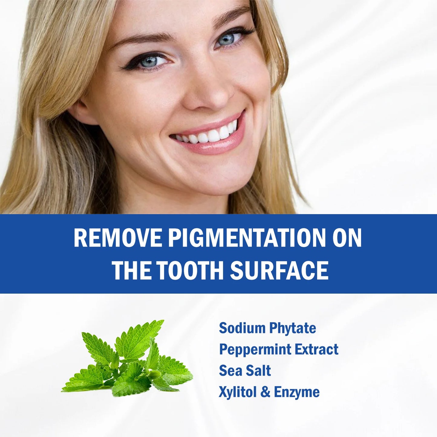 Sip-4 Probiotic Whitening Toothpaste — Stain Removal, Brightening & Fresh Breath Formula