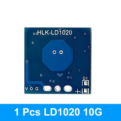 10/5/1PCS LD1020 Intelligent Microwave Radar Sensor – Low Power Micro Motion Human Presence Detection Module