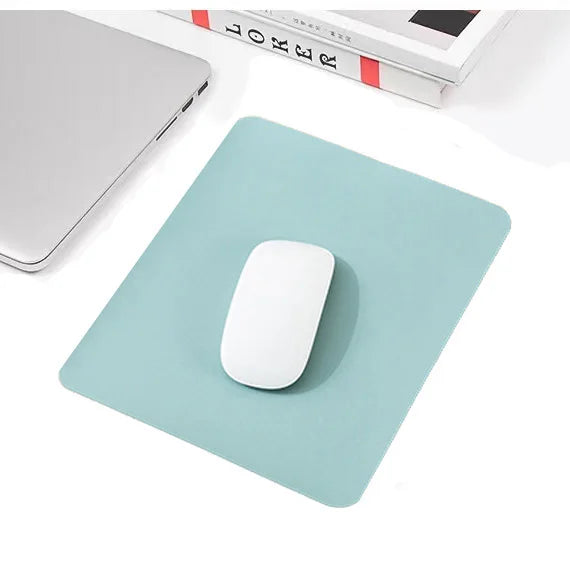 PU Leather Mouse Pad – Non-Slip Waterproof Gaming & Office Desk Mat, Anti-Scratch Easy Clean Surface for PC & Laptop Desktop Use