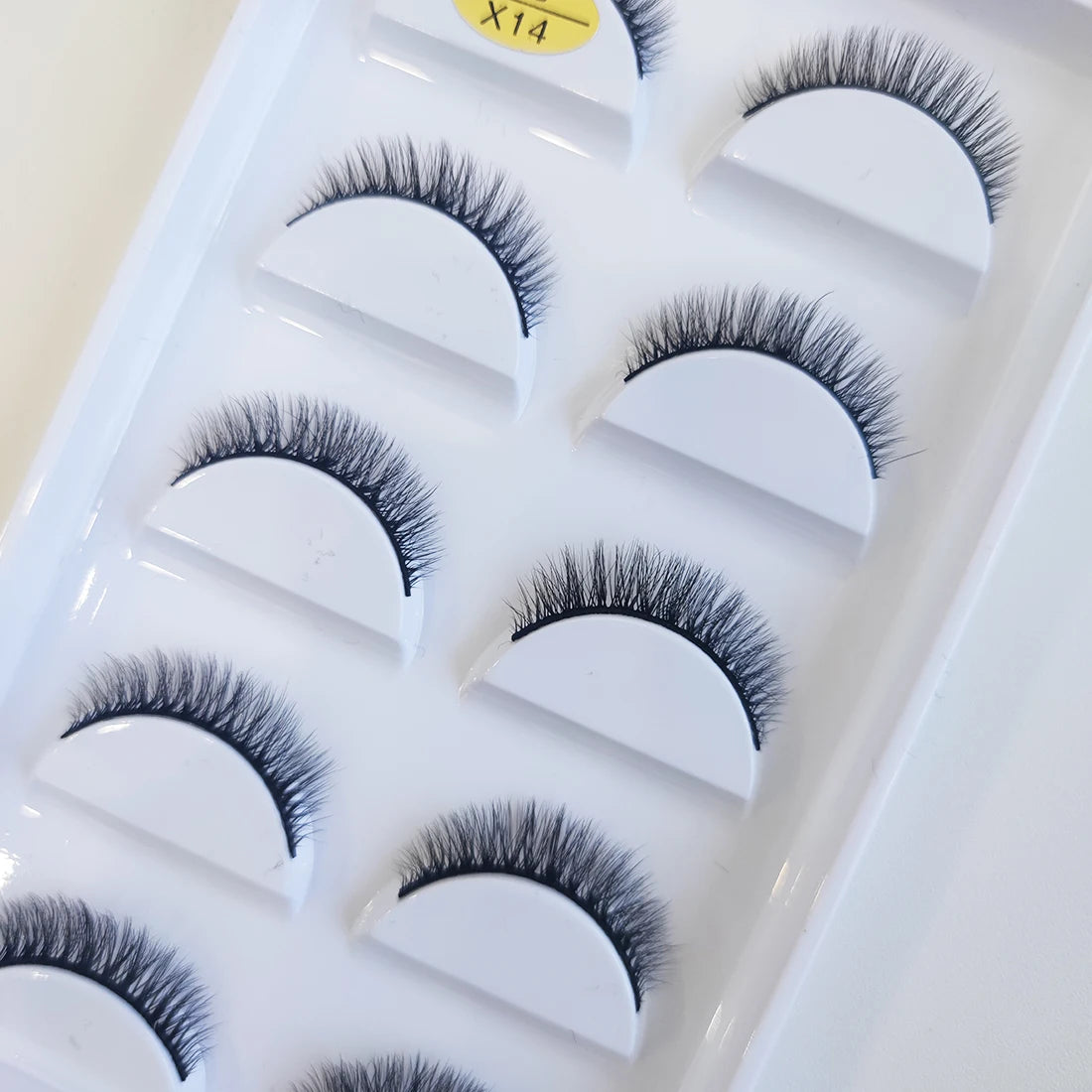 38 Styles 5 Pairs 3D Mink False Eyelashes – Natural Fake Lashes Makeup Beauty Tools