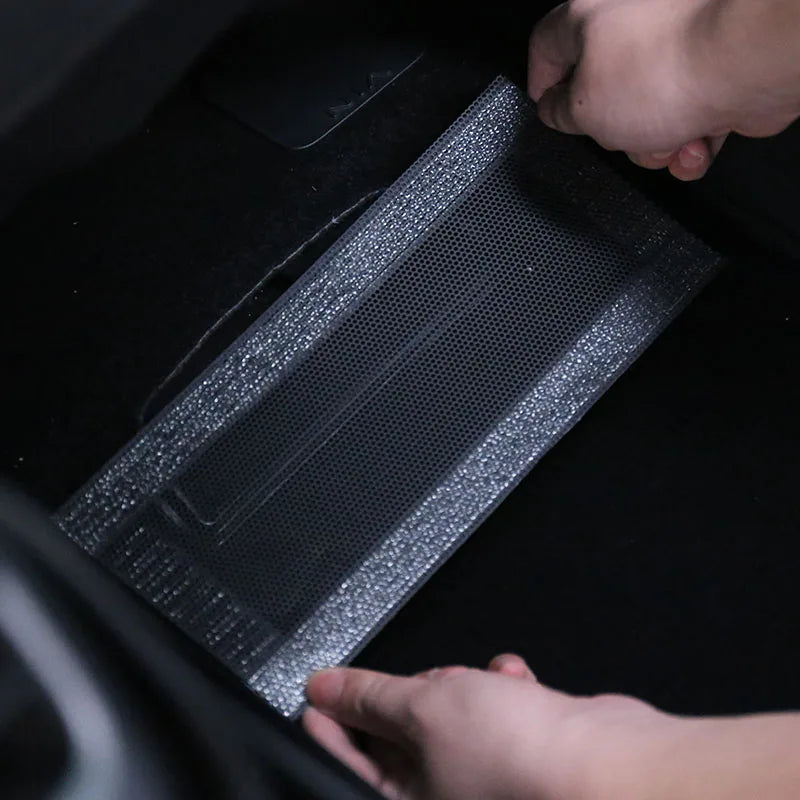 2024 Tesla Model 3 Highland Rear Air Vent Cover – Under Seat Anti-Blocking Outlet Grille Protector Accessory