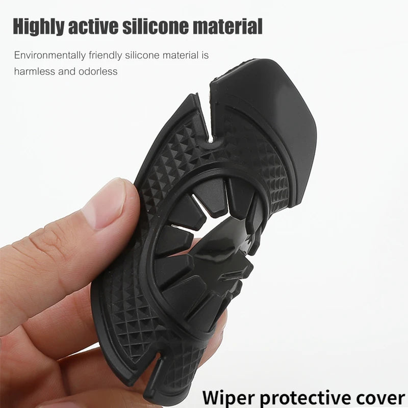 Car Windshield Wiper Hole Protective Cover - Dustproof Bottom Sleeve for Leaves and Debris Prevention