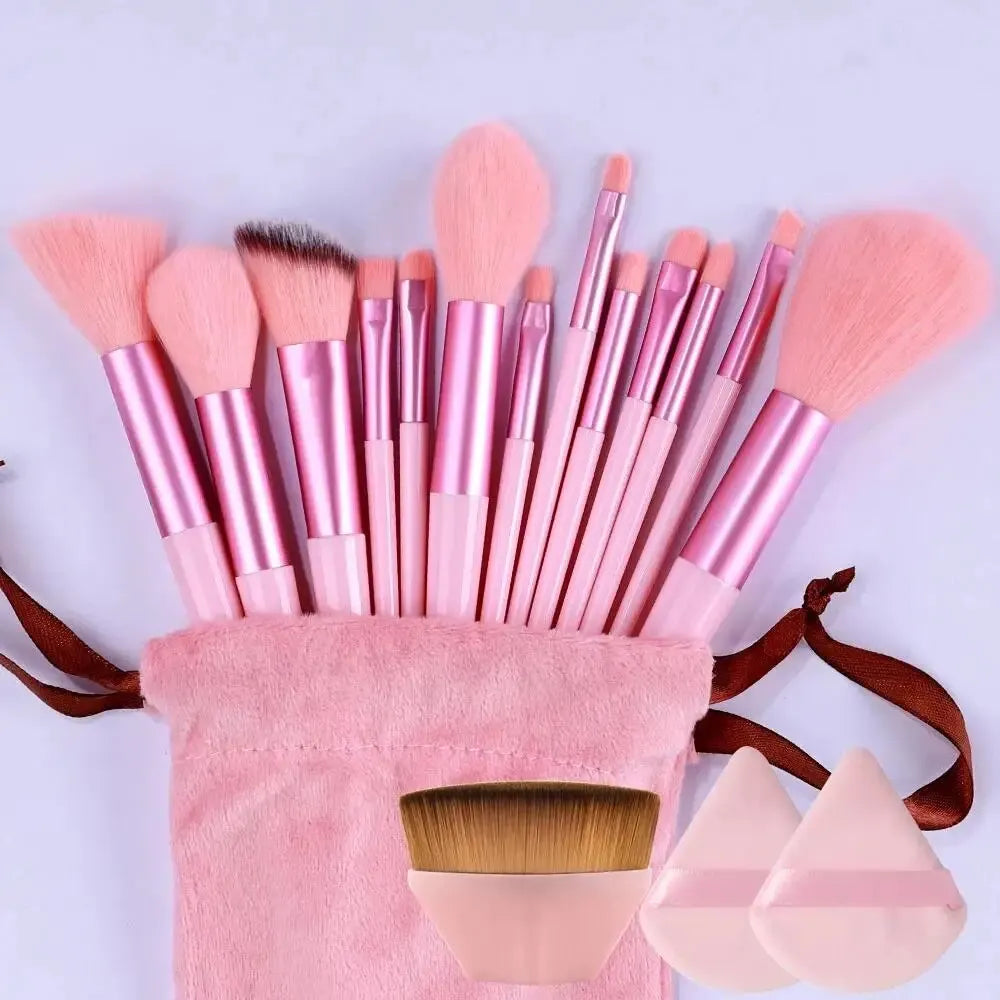 Professional Makeup Brush Set - Soft Fluffy Foundation Powder Eyeshadow Kabuki Blending Beauty Tools