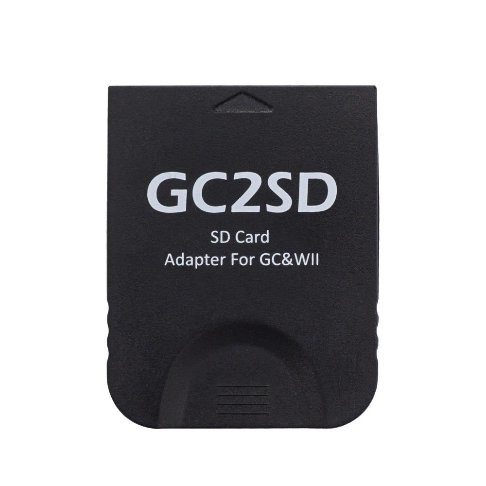 GC2SD Card Adapter – Micro SD to SD Memory Card Adapter for Nintendo GameCube & Wii Console, SD2SP2 Swiss Compatible