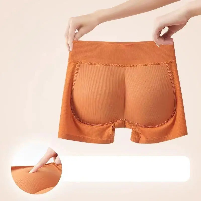Peach Butt Natural Latex Hip Lifting Pants – Soft Fake Butt Underwear for Enhanced Curves
