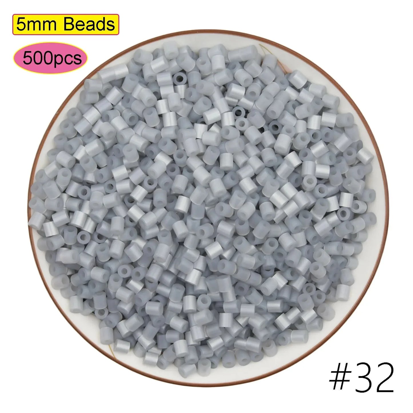 5mm Fuse Beads for Kids – Animal & Creative DIY Perler Hama Beads, Educational Pixel Puzzle, Iron Pegboard Mosaic Pattern Toy