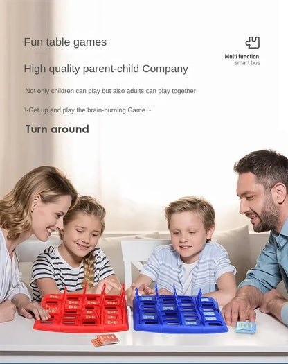 Guess Who I Am Board Game – Parent-Child Interactive Logical Reasoning Toy, Children’s Puzzle & Character Guessing Game