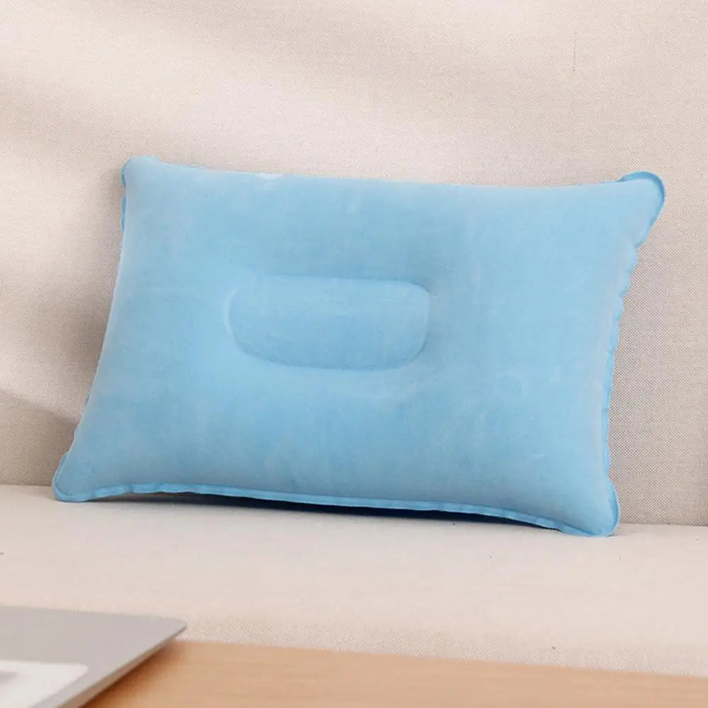 Outdoor Portable Travel Sleep Pillow – Inflatable Camping, Picnic, Beach Pillow for Tent, Comfortable Folding Equipment (G6X8)