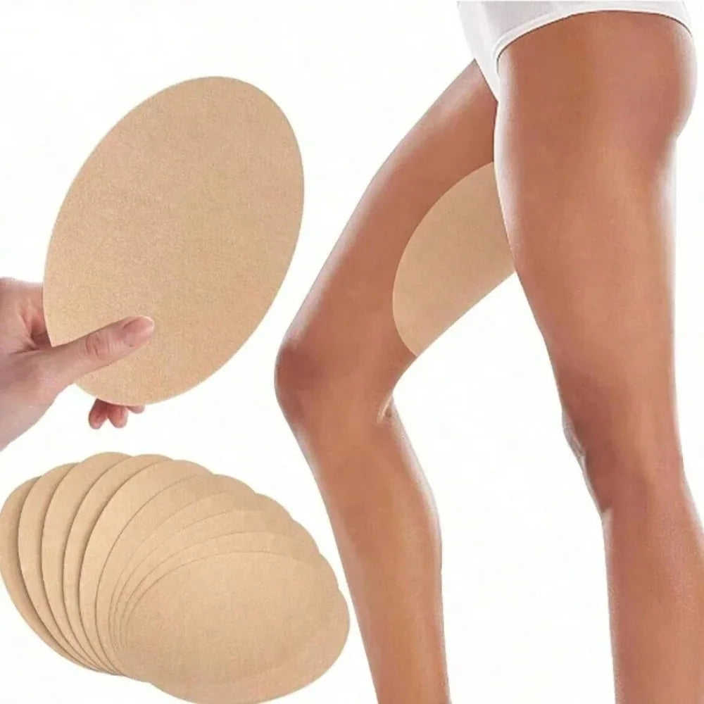 10-Pcs Anti-Chafing Thigh Pads – Self-Adhesive, Waterproof & Breathable Stickers for Men & Women