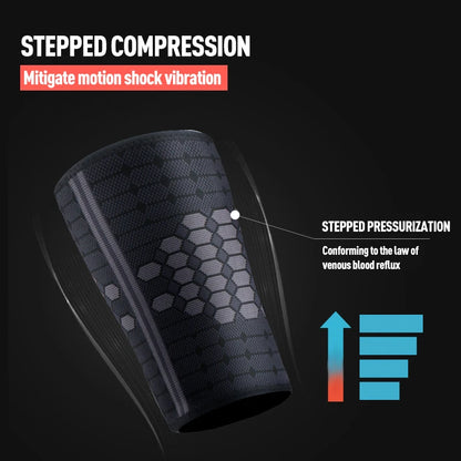 Thigh Compression Sleeve - Hamstring Quad Wrap Support for Pulled Groin Muscles, Sprains, Workouts, and Sports Recovery - Unisex