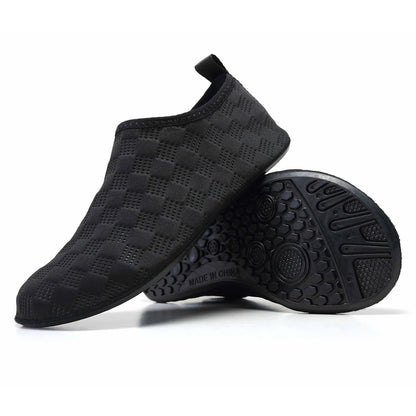 Couple Aqua Water Shoes - Lightweight Quick-Dry Anti-Slip Beach Sneakers for Men & Women