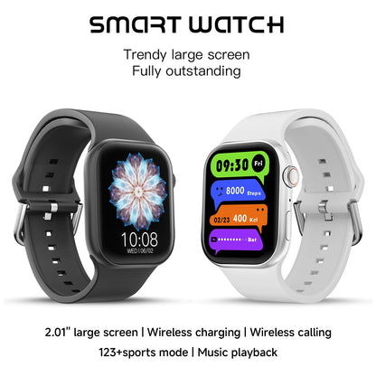 SIMSONLAB Smartwatch — Bluetooth Call, Music & Camera Control, Heart Rate Monitor, Multi-Sport Modes for Men & Women, Android & iOS