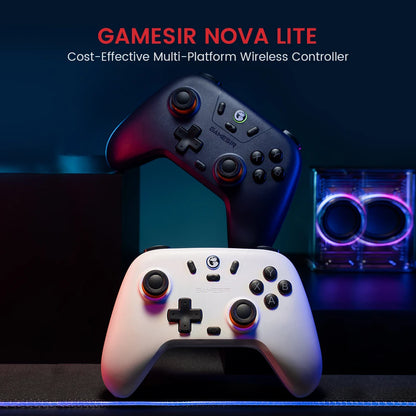 GameSir T4 Nova Lite Wireless Gamepad Controller | Switch, Android, iOS, PC & Steam with Hall Effect Stick
