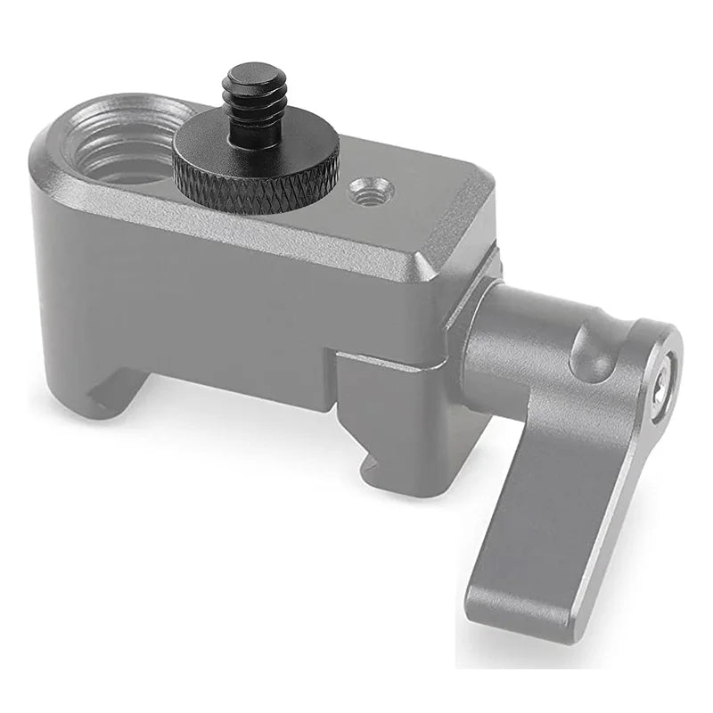 1/4 Inch Male Tripod Screw Adapter - Double Head Threaded Stud Converter for Camera Tripod Microphone Mount Accessories