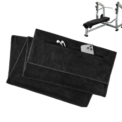 Premium Microfiber Travel Gym Towel – Super Absorbent Quick-Dry Fitness Towel for Yoga, Gym, Tennis & Multi-Purpose Mat & Bench Cover