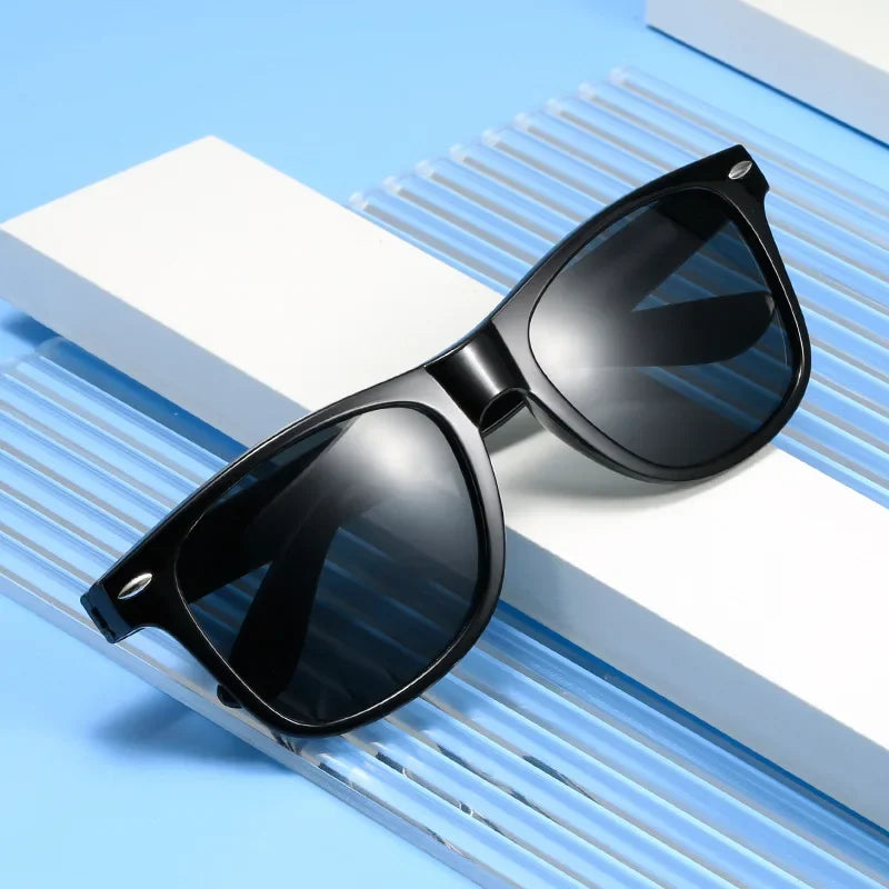 Classic Square Sunglasses – Men & Women UV400 Driving, Fishing & Sports Eyewear