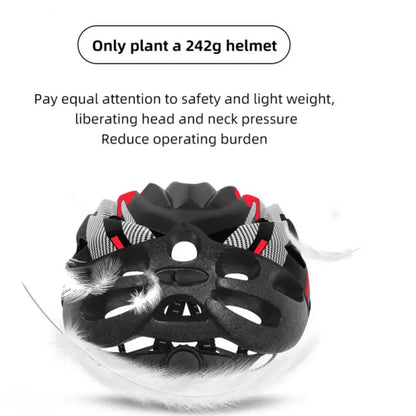 Carbon Fiber Texture MTB Helmet – Adult Mountain Bike & Cycling Safety Cap, EPS Foam Motorcycle Hat for Men & Women