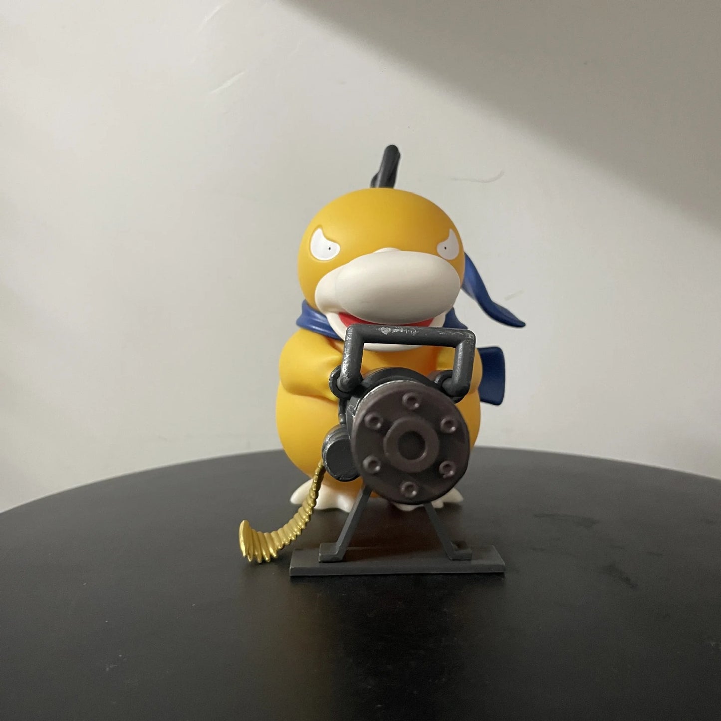 Pokemon Psyduck Action Figure — 9/15cm Gatling Gun Model for Desktop Decor & Gifts