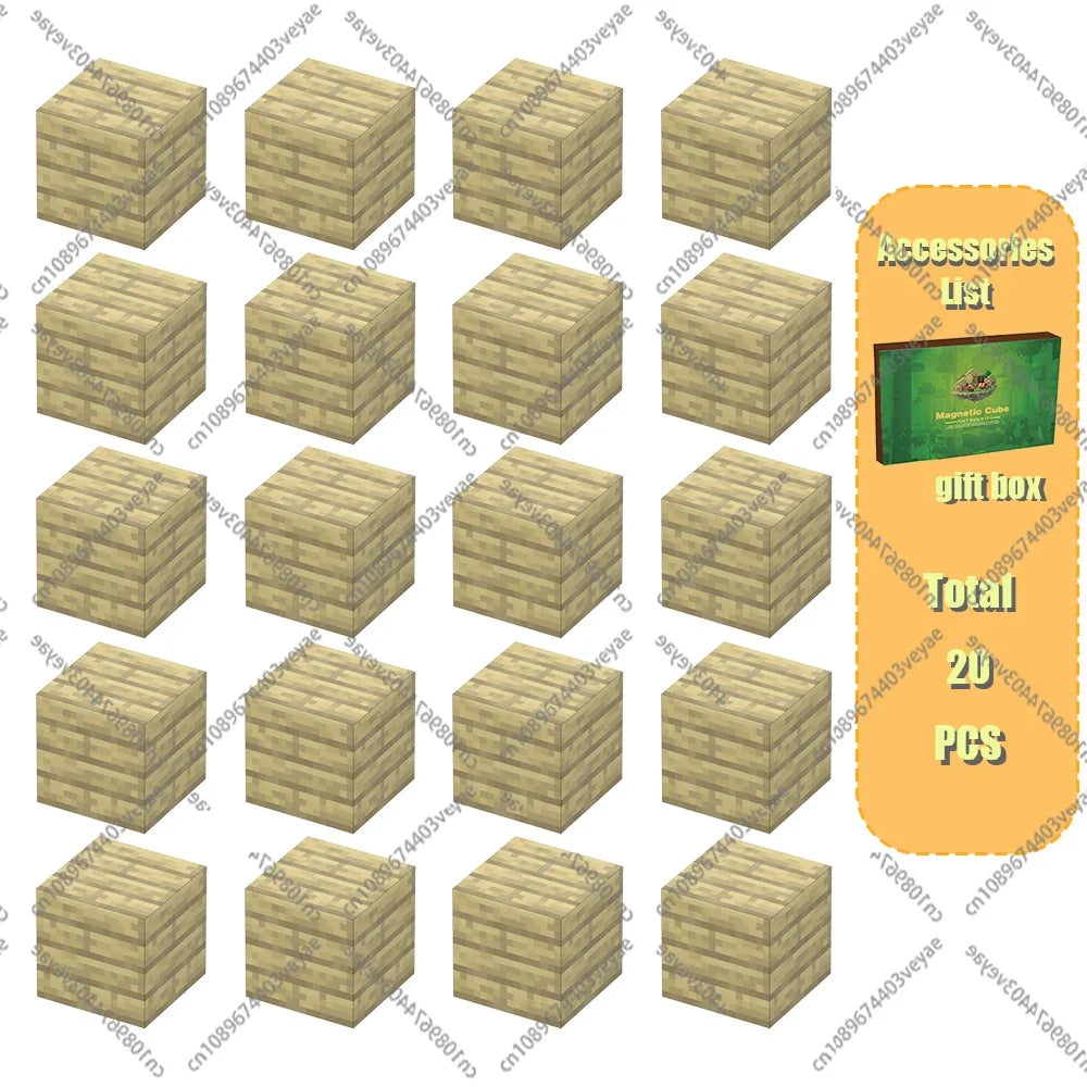 Magnetic Building Blocks Cube Set – STEM DIY Toy for Kids 3+, Boys & Girls, Sensory Model Gift