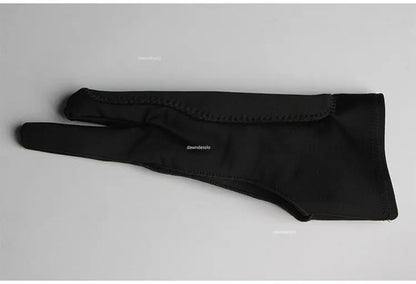 Anti-Touch Two-Finger Hand Gloves for Tablet Drawing & Digital Art - Anti-Fouling, Oil Painting Screen Protection