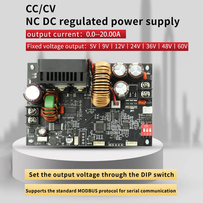 DC 6-70V XY6020L Buck Converter Module – Digital Step-Down Power Supply with Constant Voltage & Current Control