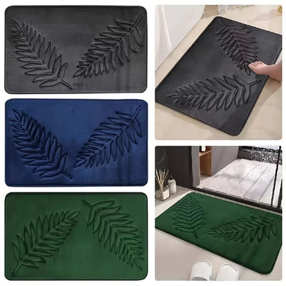 3Pcs Anti-Slip Bath Rug Set – Non-Slip Quick Dry Absorbent Bathroom Mat, Machine Washable Shower Carpet for Home