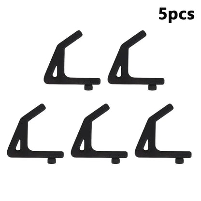 Universal Shelf Hooks - 10.3mm Hole Spacing Storage & Garage Shelving Support Hooks 5-20PCS