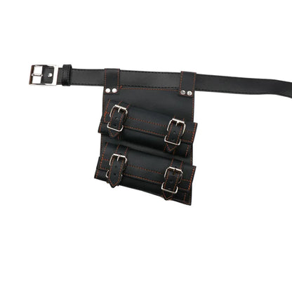 Anime Demon Cosplay Katana Belt & Sword Holster – 1/2/3 Tier Waist Holder for Japanese Samurai Knife & Real Size Sword Decor