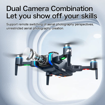 New XT808 Folding Drone – 5G Optical Flow GPS, WIFI Transmission, Professional Aerial Camera Quadcopter Toy Gift