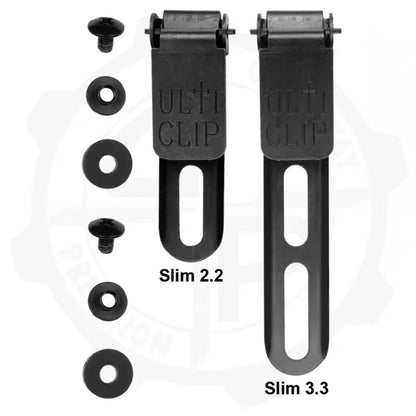 Stainless Steel Ulticlip Waist Clip – Knife Sheath Belt Clip for Kydex DIY EDC Holster Accessories & Replacement Parts