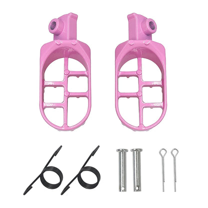 Motorcycle Foot Pegs - Replacement Footrests for Yamaha, Honda CRF/XR Models & Dirt Pit Bikes