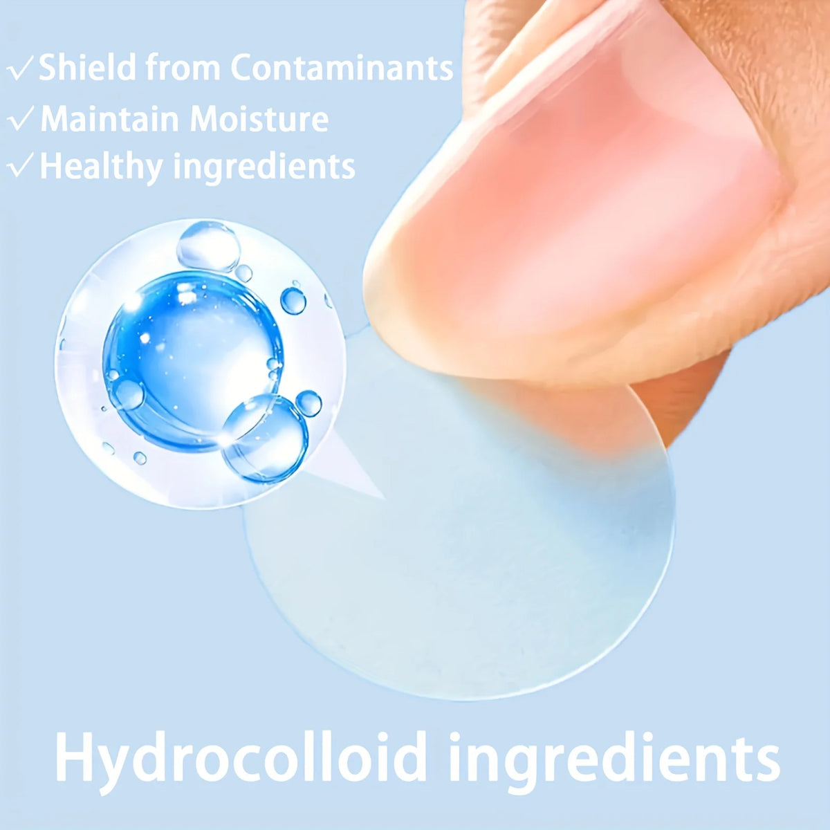 360PCS Invisible Acne Patches - Hydrocolloid Pimple Spot Cover Stickers for Skin Care