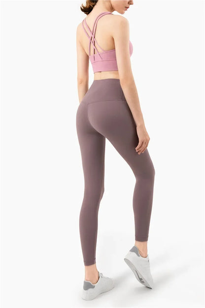 Women’s Summer Crossback Sports Bra — Breathable Fitness & Yoga Tank Top | Gym Crop Top