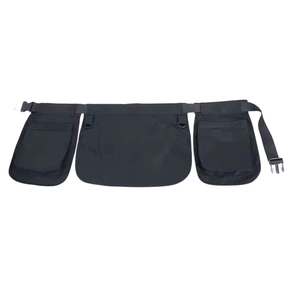 Portable Adjustable Waist Tool Pouch Bag - Multi-function Belt Bag for Electricians, Carpenters, Gardening, Plumbing, Woodwork
