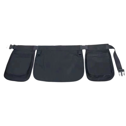 Portable Adjustable Waist Tool Pouch Bag - Multi-function Belt Bag for Electricians, Carpenters, Gardening, Plumbing, Woodwork