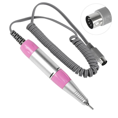 5-Pin Electric Nail Drill Pen Handpiece - Manicure & Pedicure File, Polish and Grinding Machine Accessory