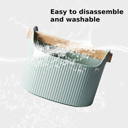 Detachable Grind Dump Bin with Knock Bar – Shock Absorbent Coffee Ground Waste Bin for Bar & Kitchen Espresso Tools