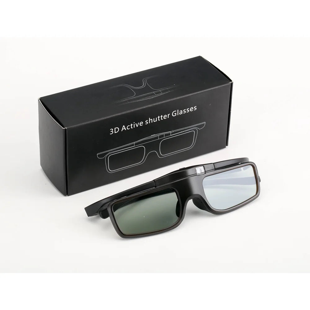 Active Shutter 3D Glasses — Rechargeable Bluetooth RF for Epson TW5700/5400/5600/930 & Sony, Samsung 3D TVs