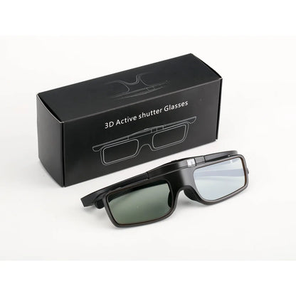 Active Shutter 3D Glasses — Rechargeable Bluetooth RF for Epson TW5700/5400/5600/930 & Sony, Samsung 3D TVs