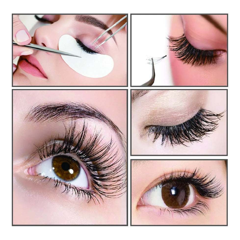 20/50 Pairs Hydrogel Lash Extension Patches | Under Eye Stickers for Grafting & Makeup | Eyelash Extension Tools