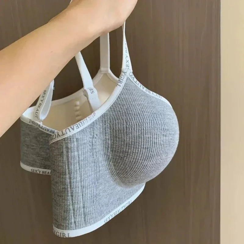 Wireless Push-Up Bra A-C Cup — Seamless Invisible 3D Pad Bralette for Small Chest, Anti-Sagging Comfort Underwear