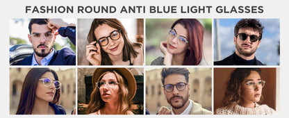 ZENOTTIC 2025 Retro Reading Glasses – Anti-Blue Light Blocking Eyeglasses for Women & Men, Diopter 0 to 4.0