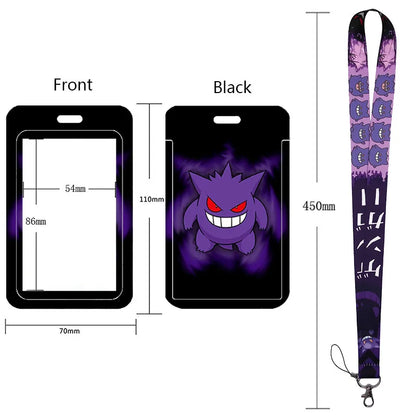Neck Strap Lanyard for Keys and ID Cards – Badge Holder, Keychain, Key Rings, Fashion Accessory Gift