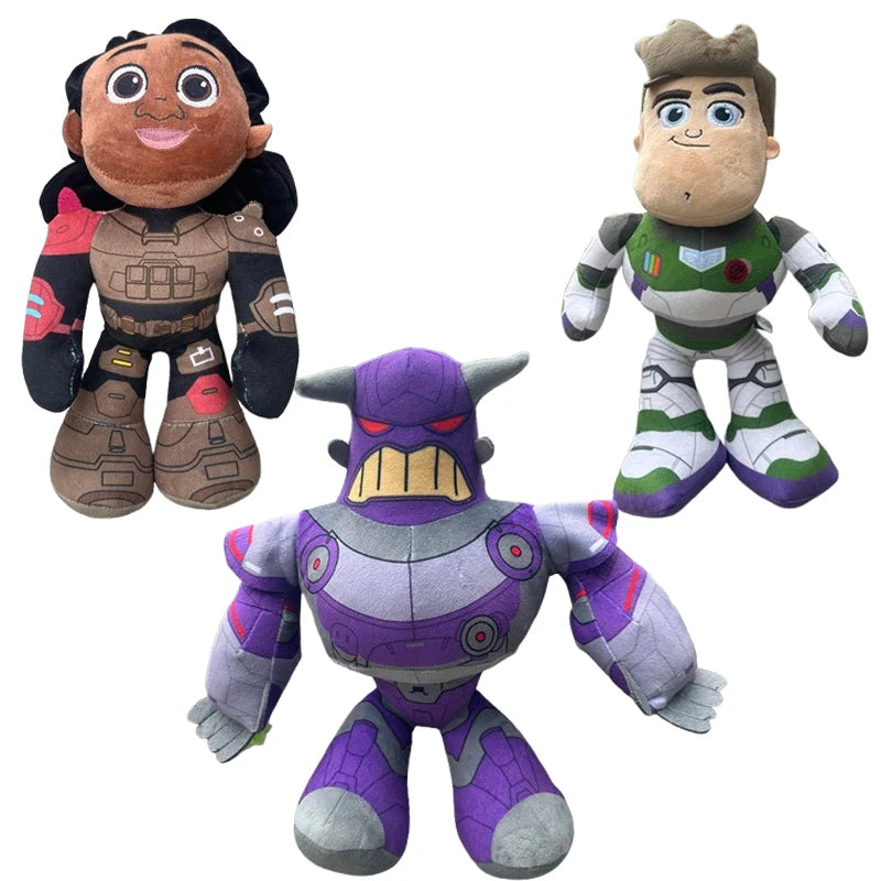 Lightyear Movie Plush Toys - Buzz, Emperor Zurg & Izzy Soft Stuffed Dolls for Kids