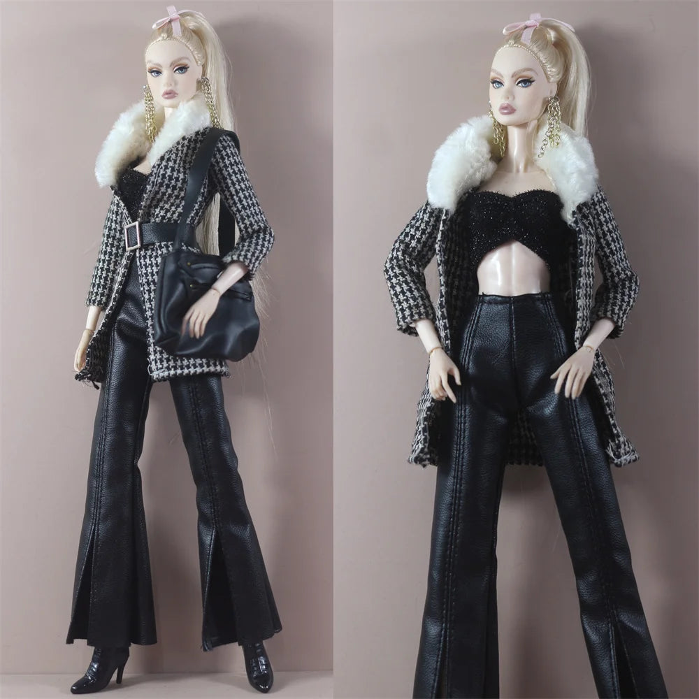 Handmade BABI Doll Clothes — Overcoat Outfit for 11.5-inch / 30cm BJD Dolls, Multiple Styles Gift for Doll Accessories